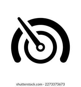 Performance icon. Simple vector graphics.