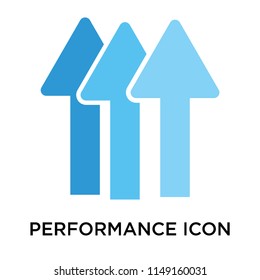 Performance icon vector isolated on white background for your web and mobile app design, Performance logo concept