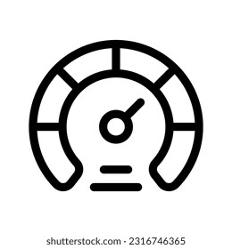 Performance Icon Vector Symbol Design Illustration