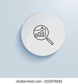 Performance insight icon vector design