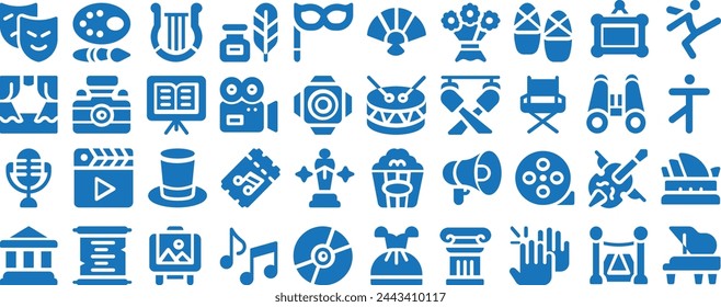 Performance line icons set. eps 10