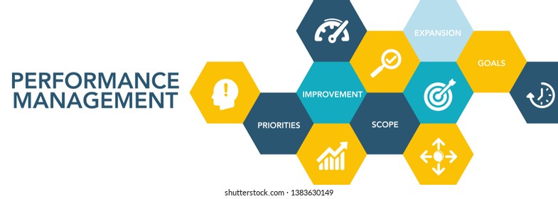 Performance Management And Icon Concept