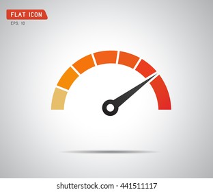 Performance measurement. Icon Vector, logo illustration 