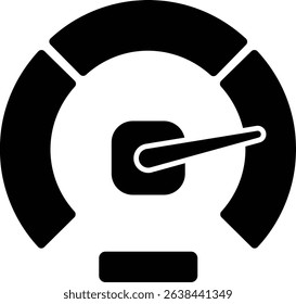 Performance Measurement Symbol Icon Design