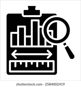 Performance Metrics Icon Element For Design