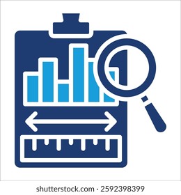 Performance Metrics Icon Element For Design