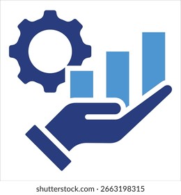 Elemento De Icono De Métricas De Rendimiento Para Diseño