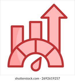 Elemento De Icono De Métricas De Rendimiento Para Diseño