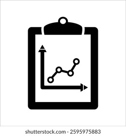 Performance Metrics Icon isolated on white background