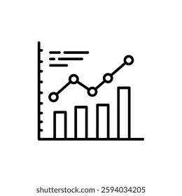 Performance Metrics Icon – A Visual Representation of Business Metrics and Key Performance Indicators (KPIs)