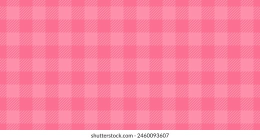 Performance plaid tartan seamless, advertisement textile background fabric. Product texture pattern check vector in red colo.