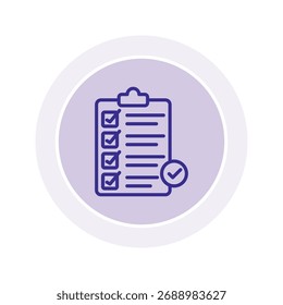 Performance Report color circle icon , vector, pixel perfect, illustrator file 