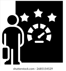 Elemento De Icono De Revisión De Rendimiento Para Diseño