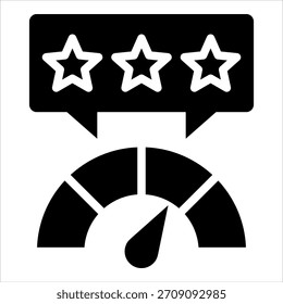 Elemento De Icono De Revisión De Rendimiento Para Diseño