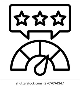 Elemento De Icono De Revisión De Rendimiento Para Diseño