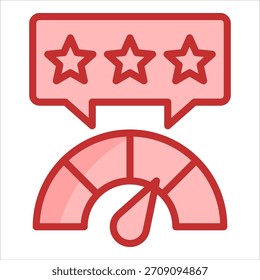 Elemento De Icono De Revisión De Rendimiento Para Diseño