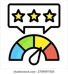 Elemento De Icono De Revisión De Rendimiento Para Diseño
