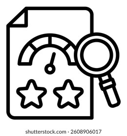Performance Reviewicon Element For Design