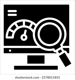 Performance Reviews Icon Element For Design