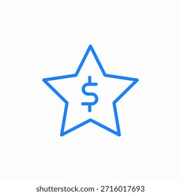 vetor de sinal de ícone de premiação de desempenho