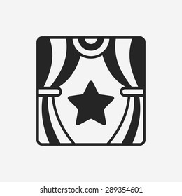performance stage icon