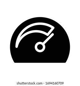 performance vector glyph color icon 