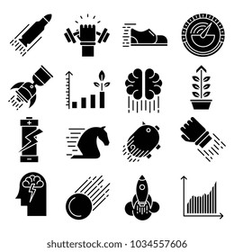 Performance vector glyphs