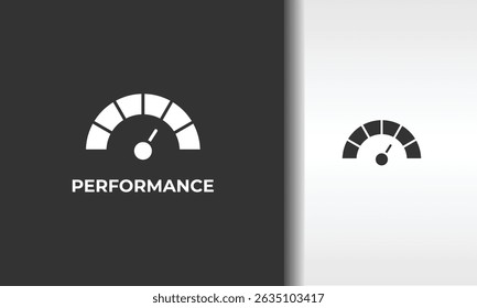 Vector De Rendimiento, Icono O Logotipo Ilustración De Símbolo Aislado