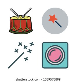 performance vector icon set