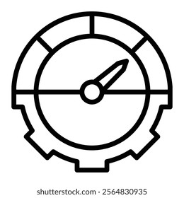 Performance Vector Line Icon Design