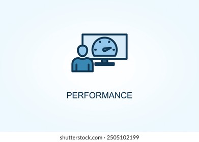 Performance vector or logo sign symbol illustration