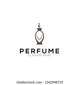 perfume abstract Logo Template Design Vector, Emblem, Design Concept, Creative Symbol, Icon