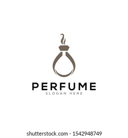 perfume abstract Logo Template Design Vector, Emblem, Design Concept, Creative Symbol, Icon