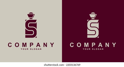 perfume abstract Logo Template Design Vector, Emblem, Design Concept, Creative Symbol, Icon