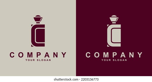 perfume abstract Logo Template Design Vector, Emblem, Design Concept, Creative Symbol, Icon