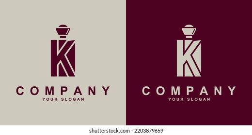 perfume abstract Logo Template Design Vector, Emblem, Design Concept, Creative Symbol, Icon