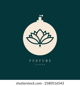 perfume abstract Logo Template Design Vector, Emblem, Design Concept, Creative Symbol, Icon