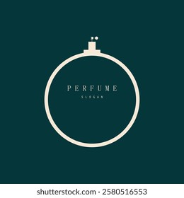 perfume abstract Logo Template Design Vector, Emblem, Design Concept, Creative Symbol, Icon