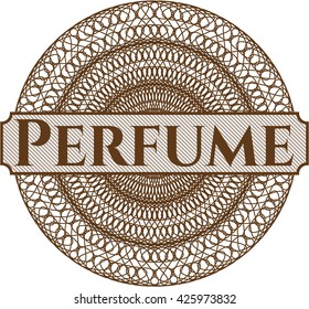 Perfume abstract rosette