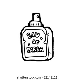 perfume bottle cartoon