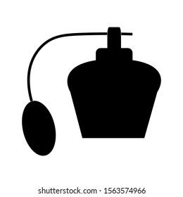 Perfume bottle Fragrant cosmetic beauty products, vector illustration of eps 10 with a white background