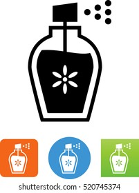 Perfume bottle icon.