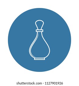 perfume bottle icon. Element of bottle icons for mobile concept and web apps. Badge style perfume bottle icon can be used for web and mobile apps on white background