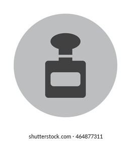 Perfume bottle icon illustration  vector isolated sign symbol