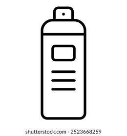 Perfume bottle icon in line style with editable stroke. Icon about barbershop in line style with editable stroke