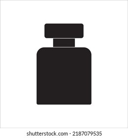diseño vectorial del icono del frasco de perfume