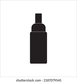 perfume bottle icon logo vector design
