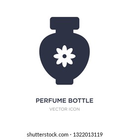 perfume bottle icon on white background. Simple element illustration from Beauty concept. perfume bottle sign icon symbol design.