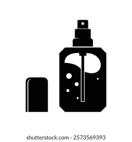 perfume bottle icon vector illustration