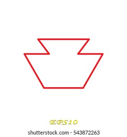 perfume, bottle, icon, vector illustration eps10